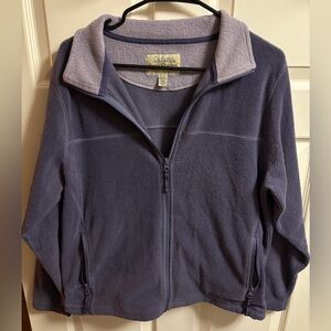 Ladies Cabelas Fleece Zip -Up Jacket, XL. Excellent Used Condition.